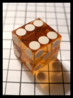 Dice : Dice - 6D - Preceision Gold Small Size - Marion Co Miami June 2010